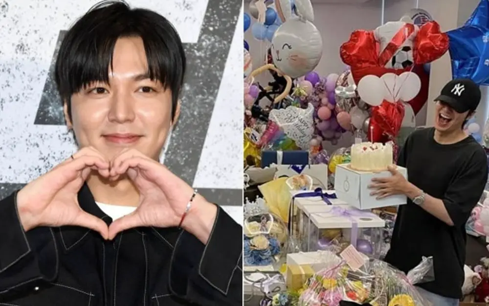 Lee Min Ho é criticado por ainda aceitar presentes de aniversário de fãs